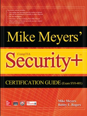 cover image of Mike Meyers' CompTIA Security+ Certification Guide (Exam SY0-401)
